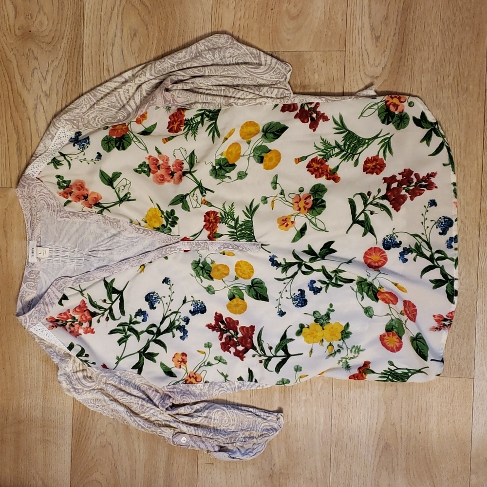Tiny by Anthropologie floral blouse